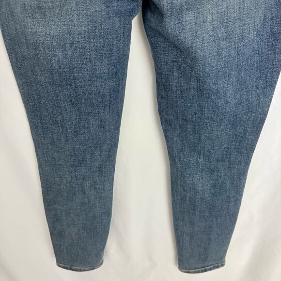 Eunina Ripped Skinny Crop Jeans Size 9 - Picture 8 of 10